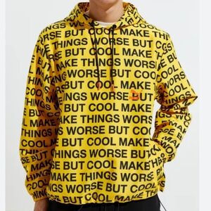 PumaxRandomevent Yellow Windbreaker Pulloever